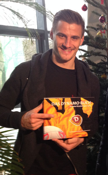 Stefan Kutschke mit Dynamo Buch