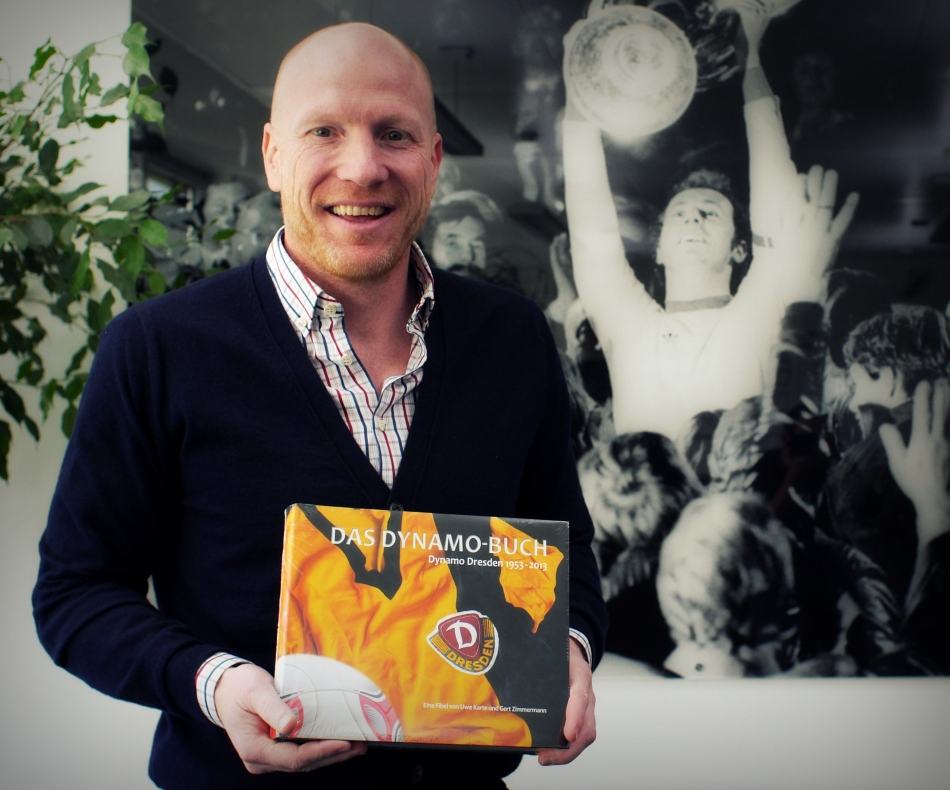 Matthias Sammer mit Dynamo Buch